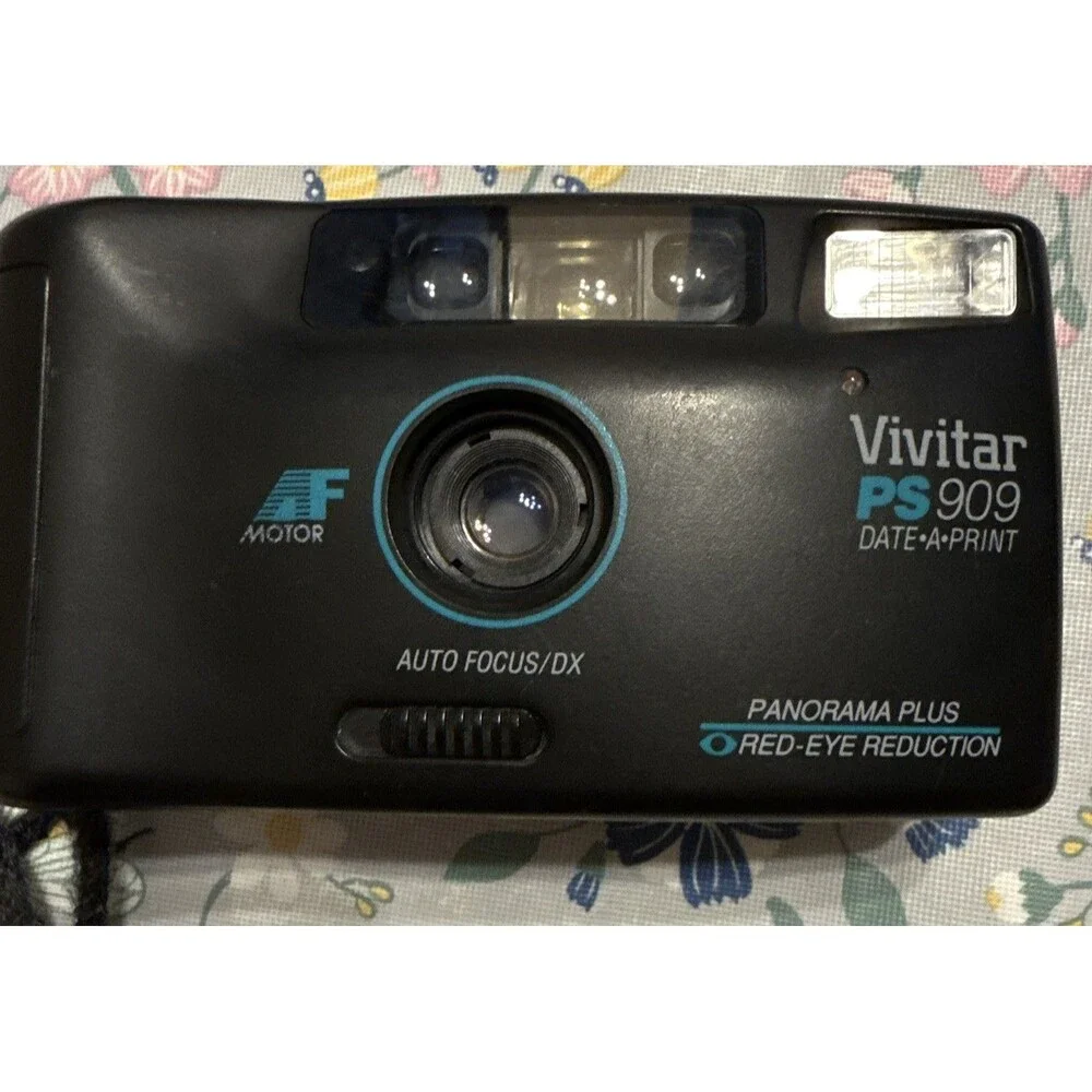 Vintage Vivitar PS909 35mm Film Camera With Date A Print
